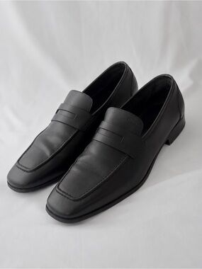 Geox Respira U6144A Men’s Black Leather Loafers | EU 44 / US 11 | Discontinued M